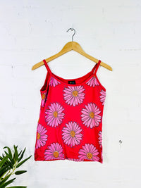 Daisy Print Vest