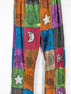 Patchwork Straight Leg Trousers