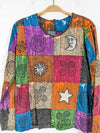 Patchwork Long Sleeve T-Shirt