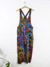 Tie Dye Long Dungarees