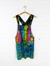Multi Short Dungaree Dress