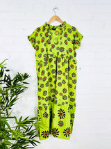 Short Sleeve Long Dress