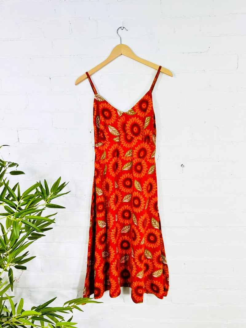 Strappy Midi Dress
