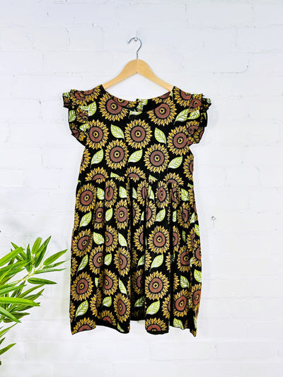 Short Sleeve Short Dress