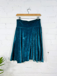 Velvet Short Skirt