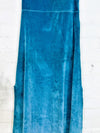 Velvet Long Skirt with Side Splits