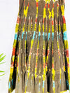 Corduroy Long Tie Skirt