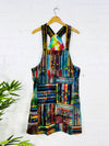Gheri Patchwork Dungaree Dress