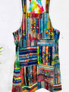 Gheri Patchwork Dungaree Dress