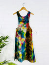 Tie Dye Sleeveless Midi Dress