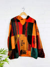 Patchwork Hood Top