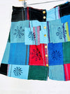 Patchwork Mini Skirt
