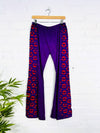 Circle Print Long Trousers