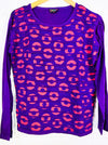 Circle Print Long Sleeve T-Shirt