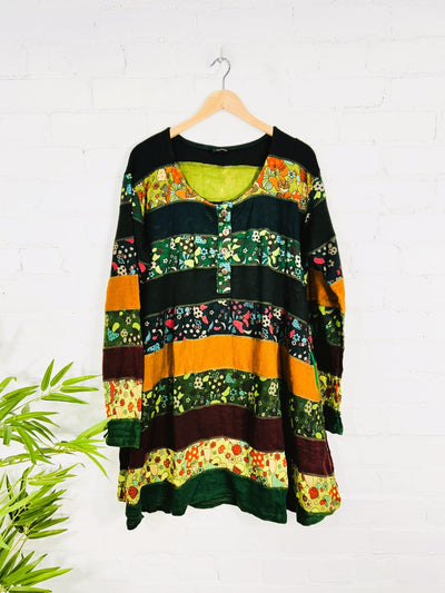 Long Sleeve Short Dress