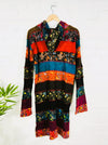 Long Zip Hooded Jacket