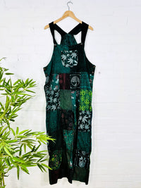Long Straight Dungarees