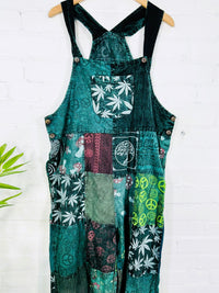 Long Straight Dungarees