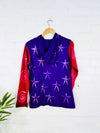 Star Zip Hood Top