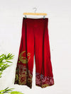 Moon Print Wide Trousers