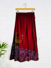 Moon Print Midi Skirt