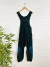 Yin Yang Print Long Dungarees