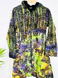 Multi Long Lined Zip Jacket