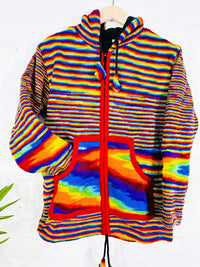 Stripe Knitted Jacket