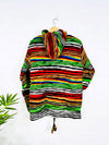Multicolour Stripe  Knitted Jacket