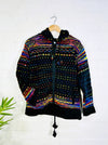 Rainbow Speckle Knitted Jacket