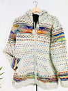 Rainbow Speckle Knitted Jacket