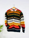Multi Patterned Knitted Jacket