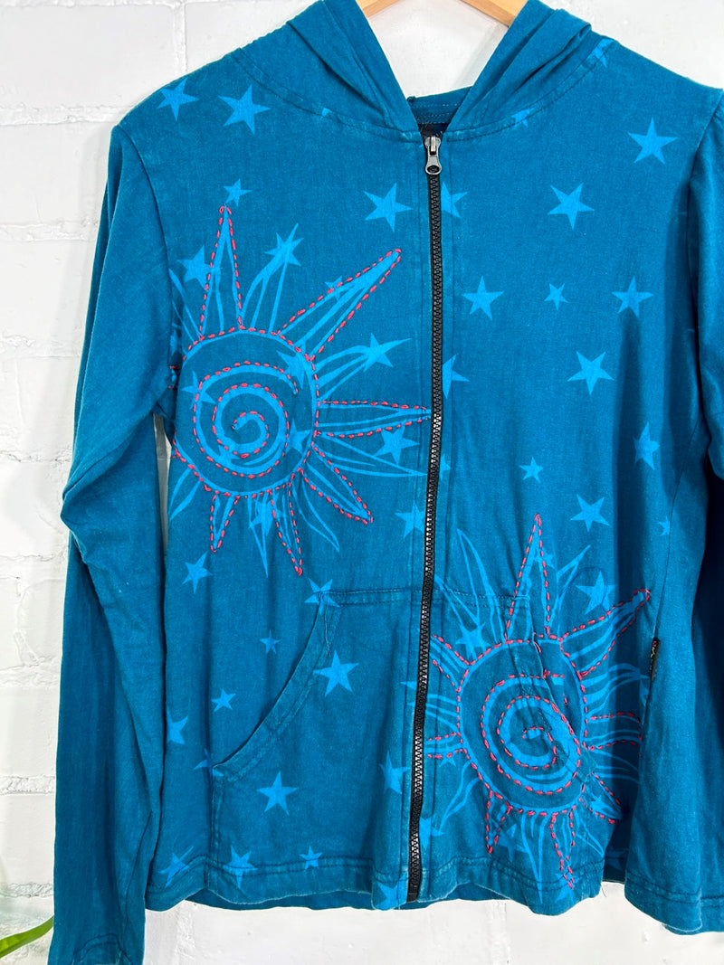 Zip Hoodtop