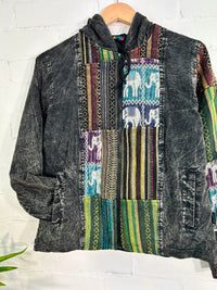 Lined Zip Hood Top