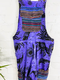 Long Straight Dungarees