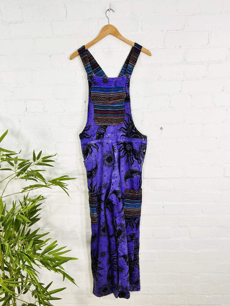 Long Straight Dungarees