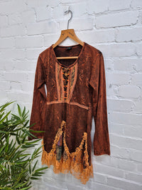 Long Sleeve Short Dress