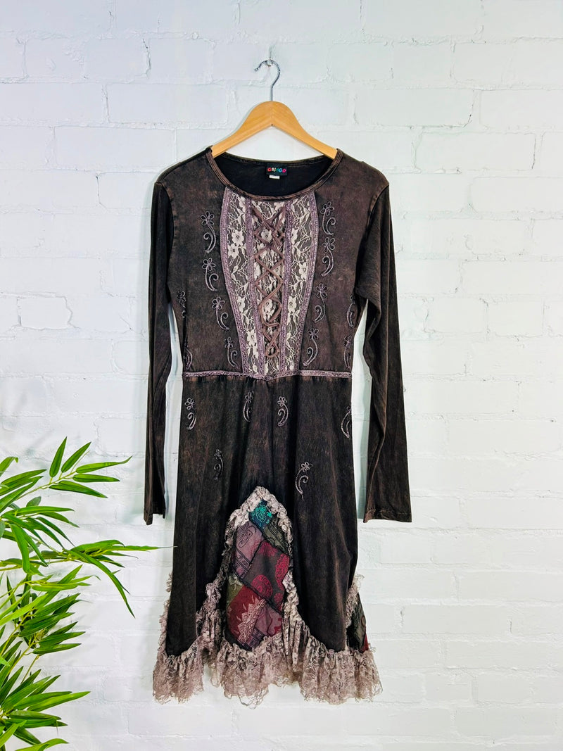 Long Sleeve Short Dress