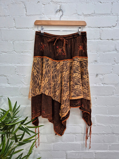 Short Drawstring Skirt