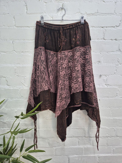 Short Drawstring Skirt