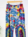 Tie Dye Straight Trousers
