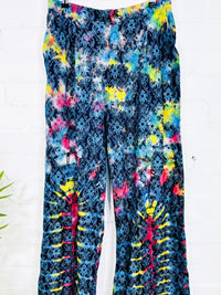 Tie Dye Straight Trousers