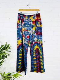Tie Dye Straight Trousers