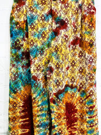 Tie Dye Straight Trousers