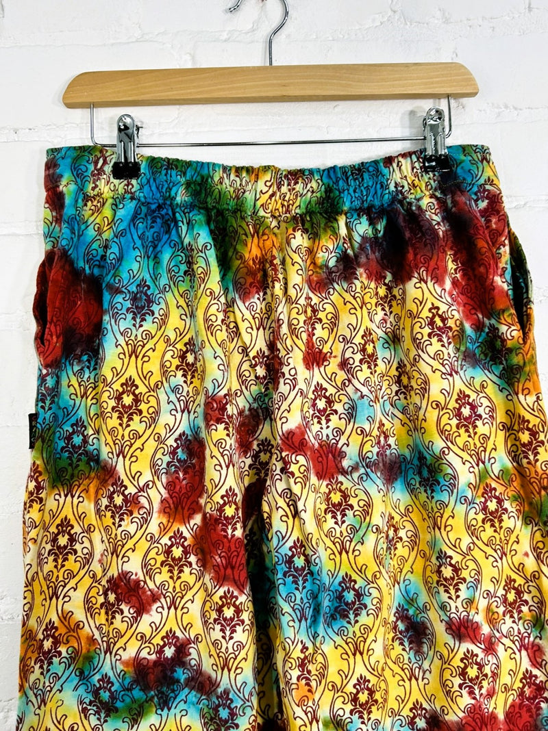 Tie Dye Straight Trousers