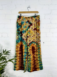 Tie Dye Straight Trousers
