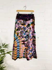 Tie Dye Midi Skirt