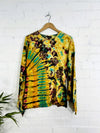 Tie Dye Long Sleeve Top
