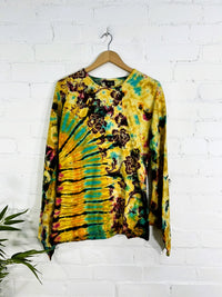 Tie Dye Long Sleeve Top