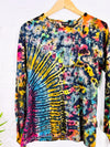 Tie Dye Long Sleeve Top